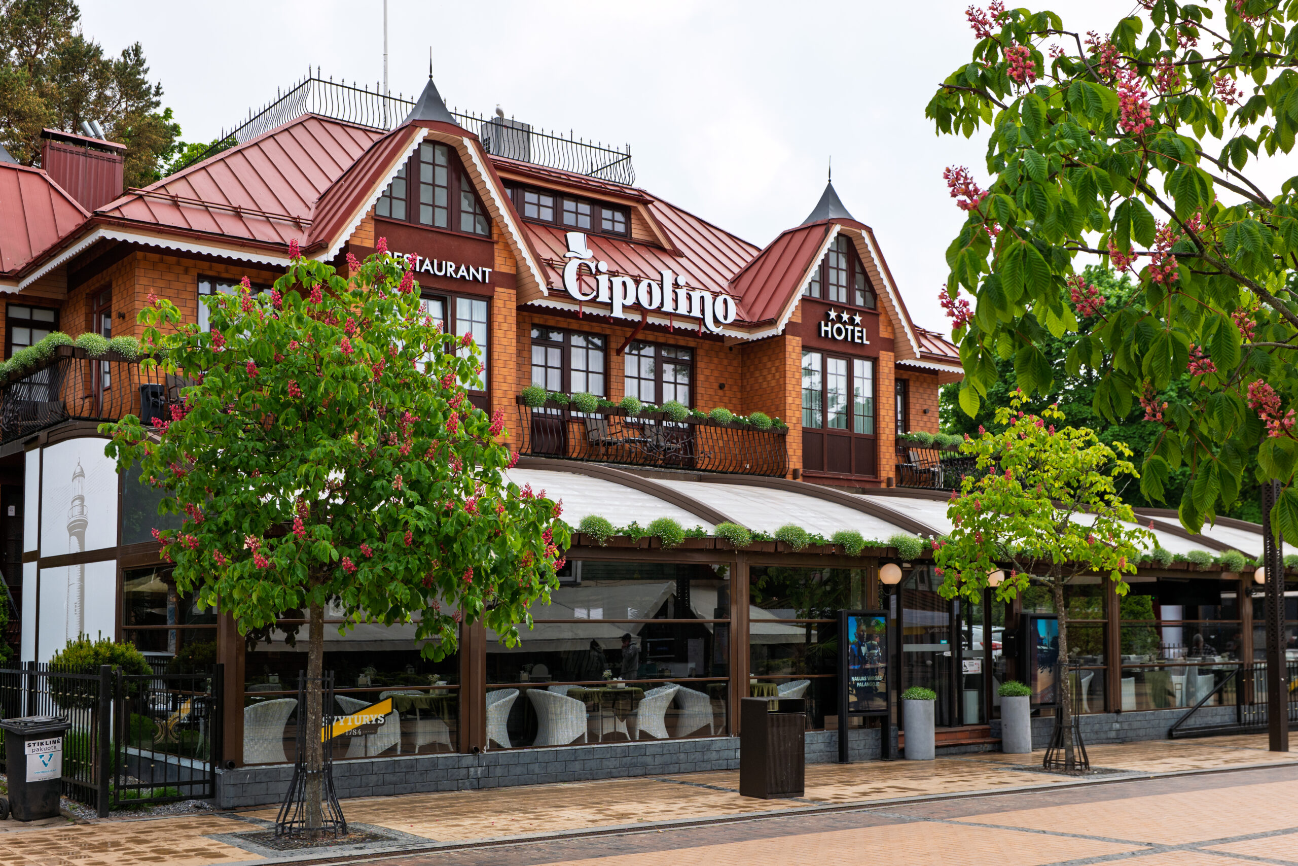 Viešbutis ir restoranas „Cipolino“ Palangos centre